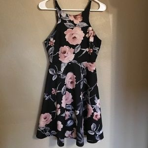 Glare Floral Dress